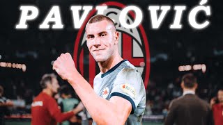 Strahinja Pavlović  AC Milan Transfer Target ⚫🔴  AMAZING Tackles amp Skills [upl. by Laurie783]