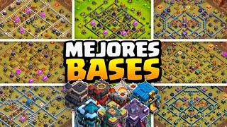 Las Mejores Bases para cada nivel de Ayuntamiento 🔝 Clash of Clans [upl. by Argyres662]