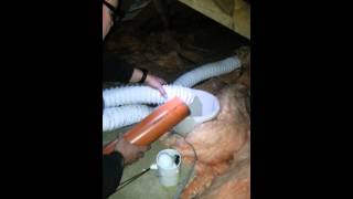 How not to install a fan and duct [upl. by Cavanaugh]