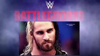 WWE Battleground 2016  PreMatch Promo Ambrose vs Rollins vs Reigns [upl. by Norra]