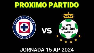 CRUZ AZUL VS SANTOS JORNADA 15 [upl. by Amsed923]