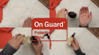 4 Ways to Use doTERRA On Guard®  DIY Hand Gel Hand Spray Foaming Hand Wash Wipes [upl. by Ennovahc]