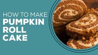 Blast from the Past Pumpkin Roll Cake Recipe  Thanksgiving Pumpkin Dessert Ideas [upl. by Nahoj825]