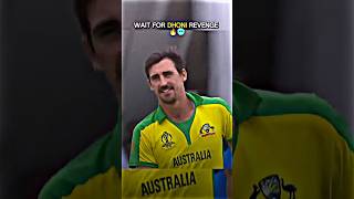 Mitchell Starc on Dhoni reaction 🔥🥵🤯 shorts [upl. by Tumer]