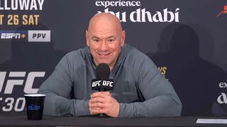 Dana White PostFight Press Conference  UFC 308 [upl. by Kinny306]