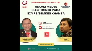 REKAM MEDIS ELEKTRONIK PADA SIMRSSIMKES KHANZA [upl. by Enowtna]