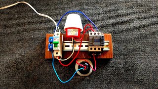 Photo switch wiring tutorialWith contactor amp without it [upl. by Telford313]