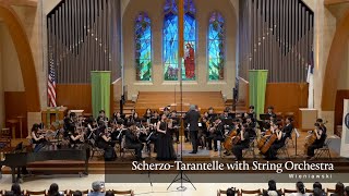 ScherzoTarantelle with String Orchestra  Wieniawski  Camerata Youth Orchestra [upl. by Alac267]