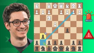 How to play Dragon Defense by Fabiano Caruana [upl. by Aneeuqahs]