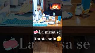 Limpiando la mesa limpiando limpieza limpiezadelhogar asmr [upl. by Ssew936]