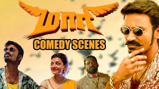 Maari 2015  Super Comedy Scenes  Dhanush  Kajal Aggarwal [upl. by Raymond]