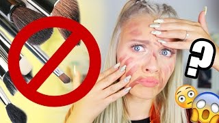 GANZES Makeup NUR mit den HÄNDEN   GEHT DAS  😳  Dagi Bee [upl. by Gualtiero573]