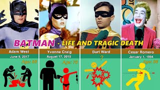 How the 27 Members of the Batman Cast Tragically Died [upl. by Eikceb]