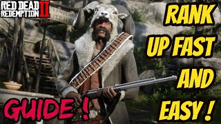 Naturalist Role How To Rank Up Fast And Easy GUIDE RDR 2 Red Dead Online [upl. by Modla]