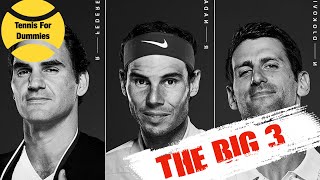 Tennis for Dummies The Big 3 [upl. by Wj]