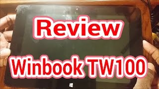 Winbook TW100 Quick Review [upl. by Aisila898]