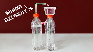 How to make Automatic water Fountain Without Electricity  Nonstop water Fountain  Science Project [upl. by Polik]