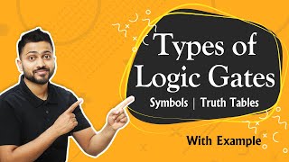 Types of Logic Gates  Symbols  Truth Tables [upl. by Araiek]