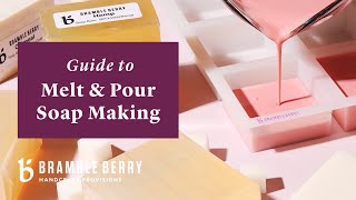 How To Make Melt amp Pour Soap At Home  Step By Step Guide  BrambleBerrycom [upl. by Anyrtak942]