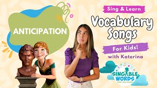 Anticipation Song  4th Grade  Fun Learning for Kids  Singable Words [upl. by Rahsab]