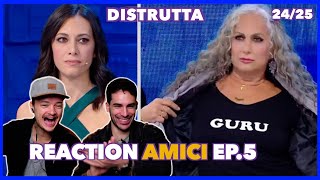 La Guru della Danza  Reaction Amici ep5 [upl. by Eidualc]