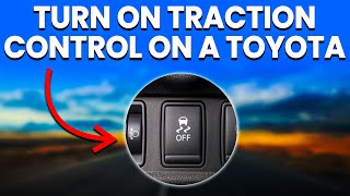 How To Turn Toyota Traction Control Simple And Easy Breakdown [upl. by Ullyot]