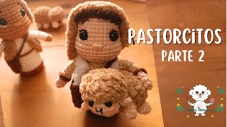 Pastorcitos amigurumi a crochet Parte 2  Tejamos un nacimiento Juntxs  Tejidos Pennys ens [upl. by Yellac]