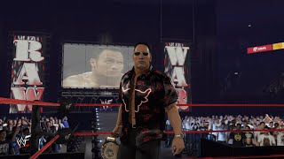 WWE2K24 THE ROCK 00 ENTRANCE WTUTORIAL NO MODS [upl. by Rudolph]