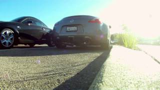 370z Injen Custom Exhaust [upl. by Anailil]