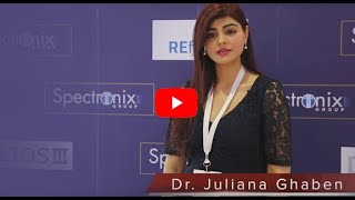 Dr Juliana Ghaben Aesthetic Dermatologist from Bionix Clinic Talks About Spectronix [upl. by Bunow]