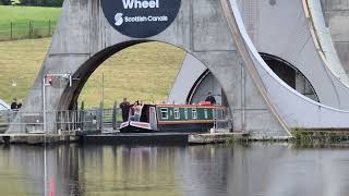 Falkirk Wheel In Action [upl. by Ttej]