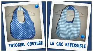 COUTURE SAC REVERSIBLE Tutoriel  Lien du Patron [upl. by Pesvoh28]