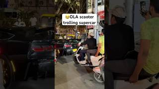 Scooter accident just missed with Supercar supercar bangalore [upl. by Veal]