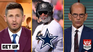 GET UP  Orlovsky quotbreaks downquot the compelling case for Deion Sanders to be Cowboys’ next head coach [upl. by Ihsakat]