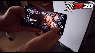 Playing WWE 2K20 On Android With Ps5 [upl. by Nosral648]