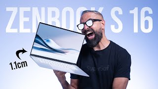 ASUS Zenbook S 16 2024  11cm Thin and 15kg [upl. by Dan733]