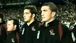 South Africa vs Georgia Rugby World Cup 2003  Georgian Old Anthem [upl. by Acnairb]