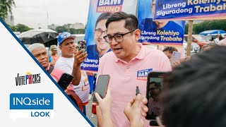 Bam Aquino Increased funding for easier access to Free Tuition Law needed  INQside Look [upl. by Lannie]