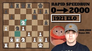 Rapid Speedrun 02000 Game 201  1921 ELO [upl. by Nyrahs]