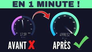 🚀 BOOSTER sa CONNEXION INTERNET en 1 ASTUCE en 2024 [upl. by Gambrell]