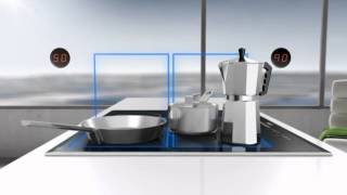 SIEMENS FLEXINDUCTION Kookplaat elektriciteit  Table de cuisson électrique  Product video [upl. by Enelime]