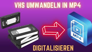 VHS digitalisieren umwandeln  Kassetten Videorecorder PC Computer übertragen Videokassetten digital [upl. by Eendys833]