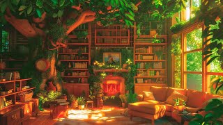 Cozy Reading Nook Morning 🌿Music to put you in a better mood to Read amp Study [upl. by Airenahs]