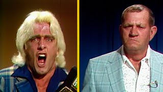 Story of Ric Flair vs Kerry Von Erich  Star Wars 1982 [upl. by Onailime]