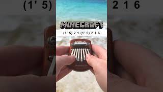 Haggstrom  Minecraft  8key Kalimba Tutorial amp Easy Tabs [upl. by Nilyac612]