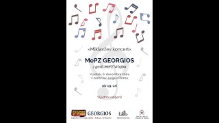 Miklavžev koncert 2024  MePZ Georgios [upl. by Nwahsor147]