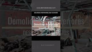 Demoledora ES  Expertos en Demoliciones y Desmantelamientos🔨 Servicios que Ofrecemos Demoliciones [upl. by Leeland]