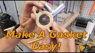 How to Make a Paper Gasket for Anything DIY but mostly for a Datsun 620 [upl. by Amado860]