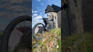 250m ins Flat geballert😱🙏 bike drop shorts downhill [upl. by Gallenz588]