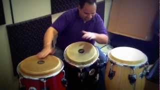 Trio Congas MEINL Professional Series HD I Musicamaiscombr [upl. by Bob]